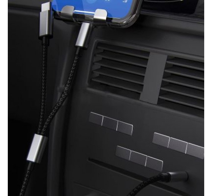 XoKo Кабель мультимедійний MH-232 AUX 3.5mm - USB Type-C - Lightning XoKo (XK-MH-232)