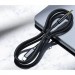 Choetech Кабель мультимедійний AUX USB-C to TRS Audio 3.5mm M/M DAC Chip 96kHz 1.0m black Choetech (AUX006)