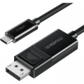Choetech Кабель мультимедійний USB 3.1 Type-C to DisplayPort 1.8m V1.4 Thunderbolt 3 4K60Hz PVC Choetech (XCP-1803)
