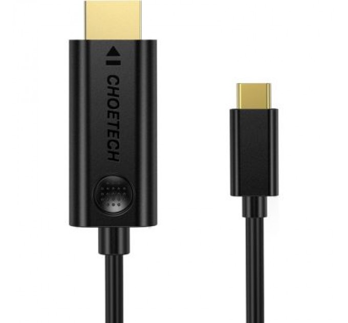 Choetech Кабель мультимедійний USB-C to HDMI 3.0m USB 3.1 Thunderbolt 3 Choetech (XCH-0030)