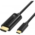 Choetech Кабель мультимедійний USB-C to HDMI 3.0m USB 3.1 Thunderbolt 3 Choetech (XCH-0030)