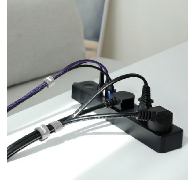 Baseus Набір для кріплення стрічка-липучка, 1m, gray Baseus (ACMGT-E0G)