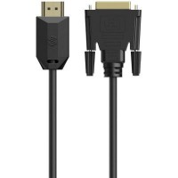 Кабель мультимедійний HDMI to DVI 3.0m 24M 4K60HZ HP (DHC-HD05-03M)