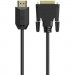 HP Кабель мультимедійний HDMI to DVI 3.0m 24M 4K60HZ HP (DHC-HD05-03M)