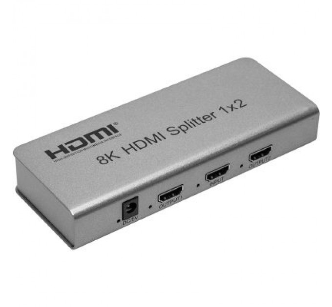 PowerPlant Розгалужувач PowerPlant HDMI 8K 1x2 (CA914197)