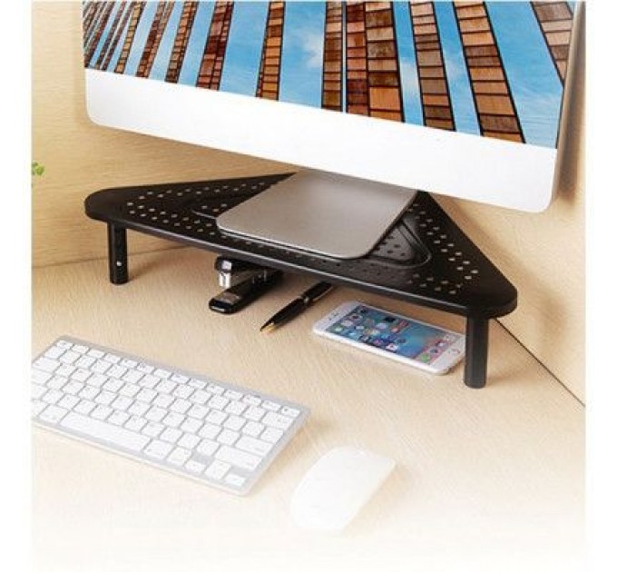 Gembird Підставка до монітора Gembird трикутний, метал (MS-TABLE-02)