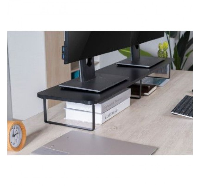 Gembird Підставка до монітора Gembird прямокутний, збільшений, метал (MS-TABLE2-01)