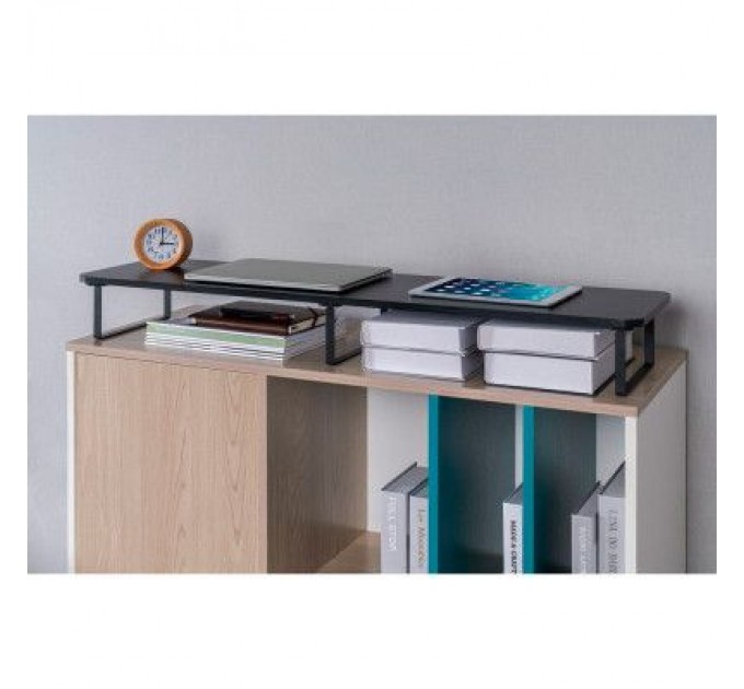 Gembird Підставка до монітора Gembird прямокутний, збільшений, метал (MS-TABLE2-01)