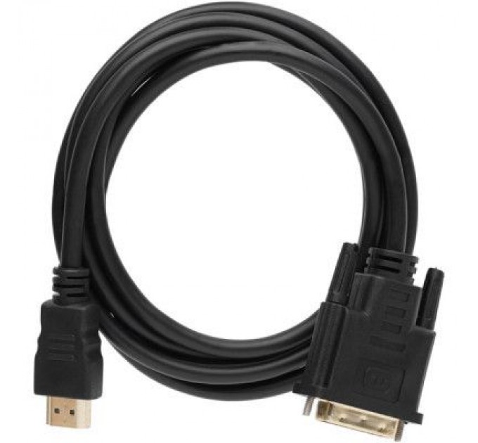 Dynamode Кабель мультимедійний HDMI to DVI 24+1 1.8m Dynamode (DM-CL-HDMI-DVI-1.8M)