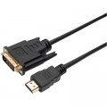Dynamode Кабель мультимедійний HDMI to DVI 24+1 1.8m Dynamode (DM-CL-HDMI-DVI-1.8M)