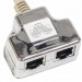Hypernet Розгалужувач витої пари, UTP, cat.5e, 1*Male/RJ45-2*Femail/RJ45 Hypernet (YT4-U2-U2)