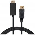 Vinga Кабель мультимедійний Display Port to HDMI 1.8m v1.4/v2.1 4K120/8K60 Vinga (VCPDP14HI211.8)