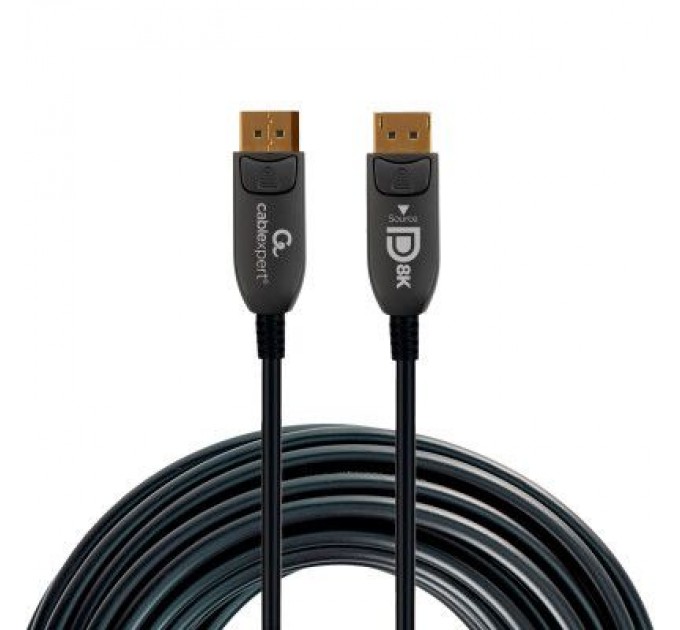 Cablexpert Кабель мультимедійний DisplayPort to DisplayPort 20.0m V.1.4 8K 60Hz/4K 120Hz Optic (AOC) Cablexpert (CC-DP8K-AOC-20M)