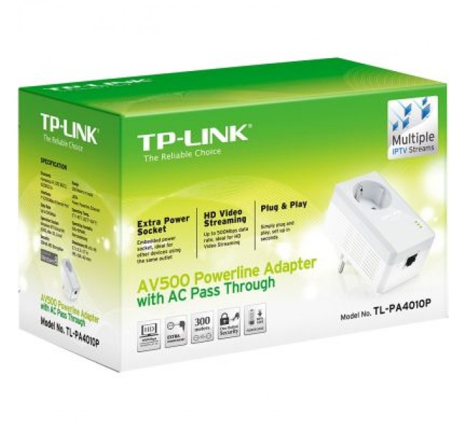 TP-Link Адаптер Powerline TP-Link TL-PA4010P KIT