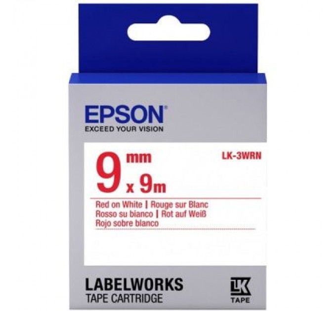 Epson Стрічка для принтера етикеток Epson LK3WRN (C53S653008)
