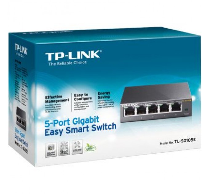 TP-Link Комутатор мережевий TP-Link TL-SG105E