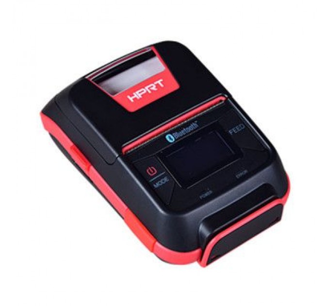 HPRT Принтер чеків HPRT HM-E200 мобільний, Bluetooth, USB, червоний+чорний (14657)