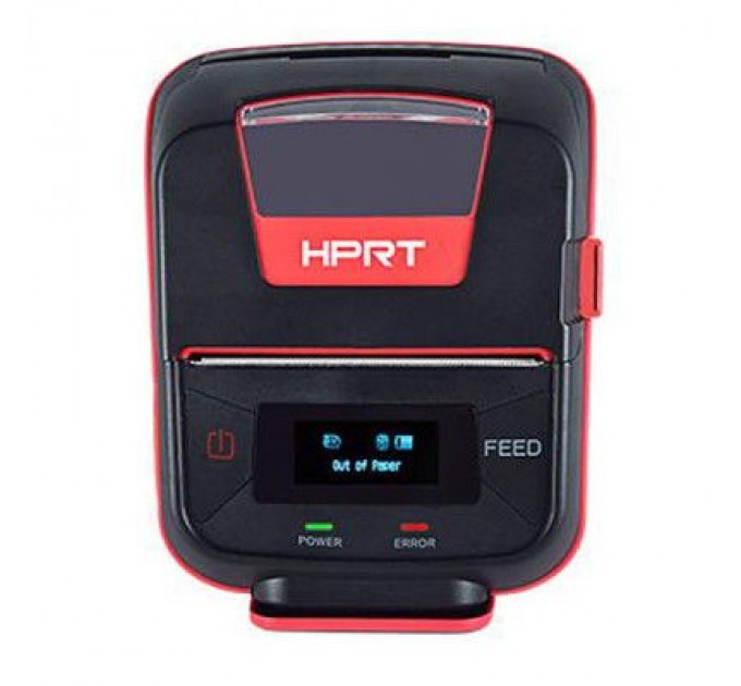 HPRT Принтер чеків HPRT HM-E300 мобільний, Bluetooth, USB, червоний+чорний (14656)