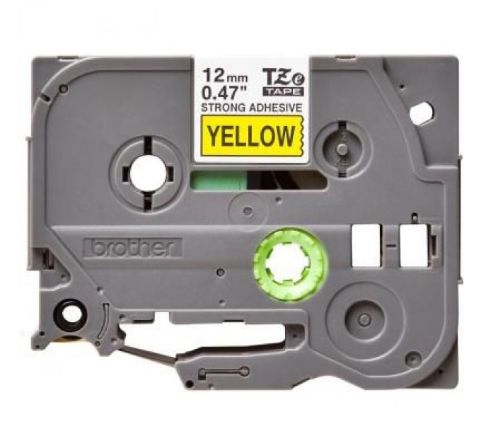 Brother Стрічка для принтера етикеток Brother TZES631, 12мм, черный на желтом, сверхклейкая (TZES631)