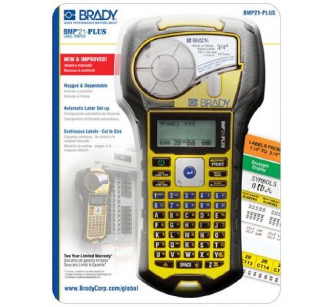 Brady Принтер етикеток Brady (БЕЗ АКБ і ЗП) (BMP21 PLUS)