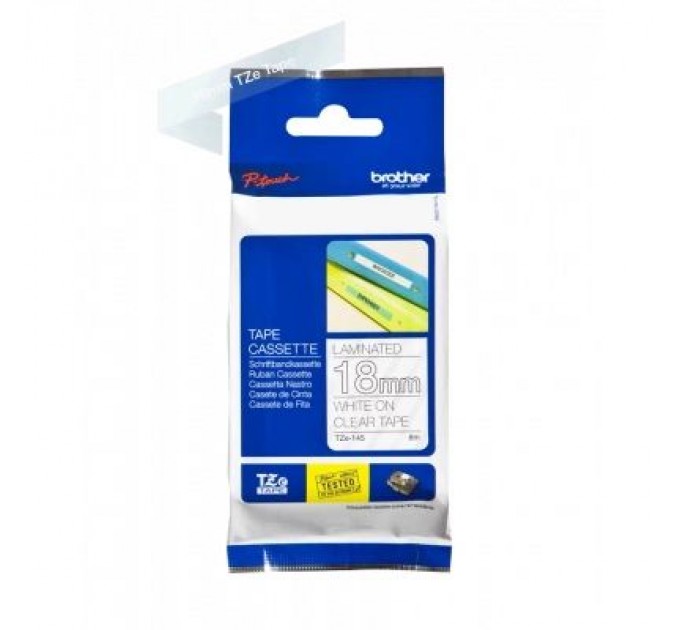 Brother Стрічка для принтера етикеток Brother TZeFX631 12mm black on yelow (TZeFX631)