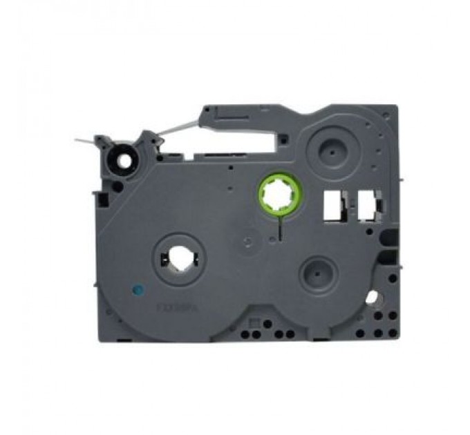 UKRMARK Стрічка для принтера етикеток UKRMARK RL-B-Fc-TB31P-BK/OR, аналог TZEB31. флуоресцентна. 12 мм х 5 (900229)