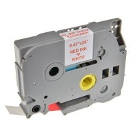 Стрічка для принтера етикеток UKRMARK RL-B-T232P-RE/WT, аналог TZE232. 12 мм х 8 м (900243)