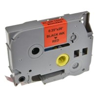 Стрічка для принтера етикеток UKRMARK RL-B-T421P-BK/RE, аналог TZE421. 9 мм х 8 м (900247)