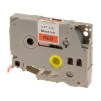 Стрічка для принтера етикеток UKRMARK RL-B-T431P-BK/RE, аналог TZE431. 12 мм х 8 м (900248)