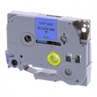 Стрічка для принтера етикеток UKRMARK RL-B-T531P-BK/BL, аналог TZE531. 12 мм х 8 м (900251)