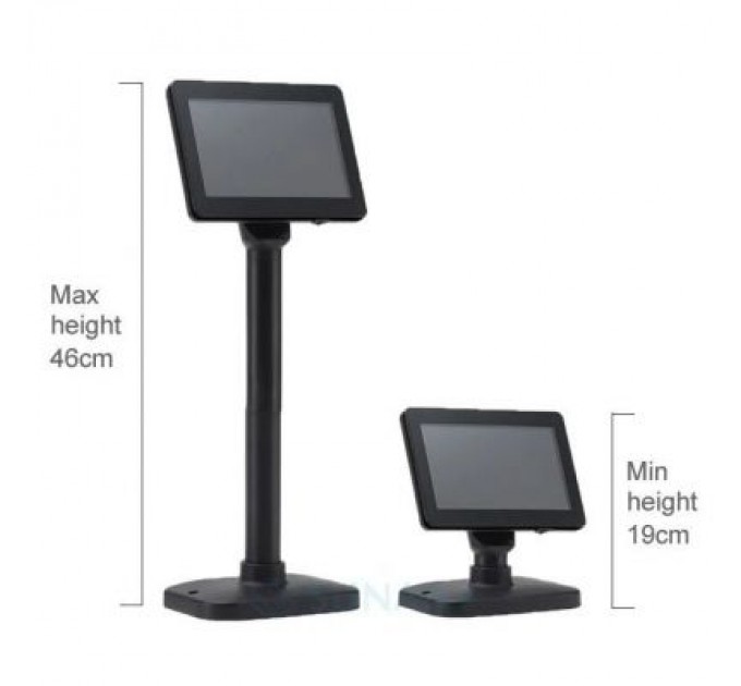 Geos POS-монітор Geos клієнта 7", VGA, 800х480 (PD700-I)