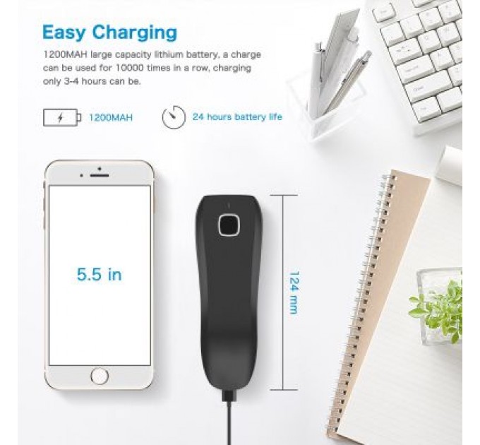 Netum Сканер штрих-коду Netum C740 Bluetooth (C740)