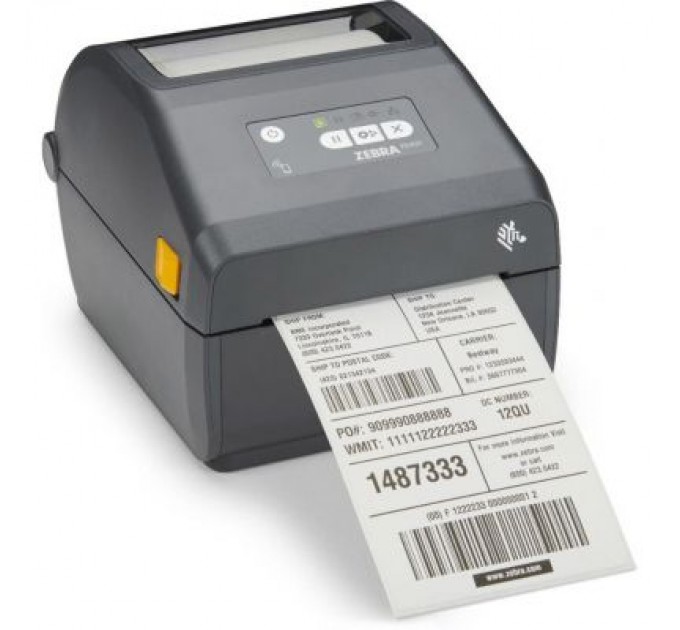 Zebra Принтер етикеток Zebra ZD421D USB,USB Host, Bluetooth (ZD4A042-D0EM00EZ)