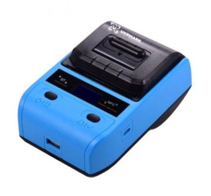 UKRMARK Принтер етикеток UKRMARK AT 10EW USB, Bluetooth, NFC, blue (900319)