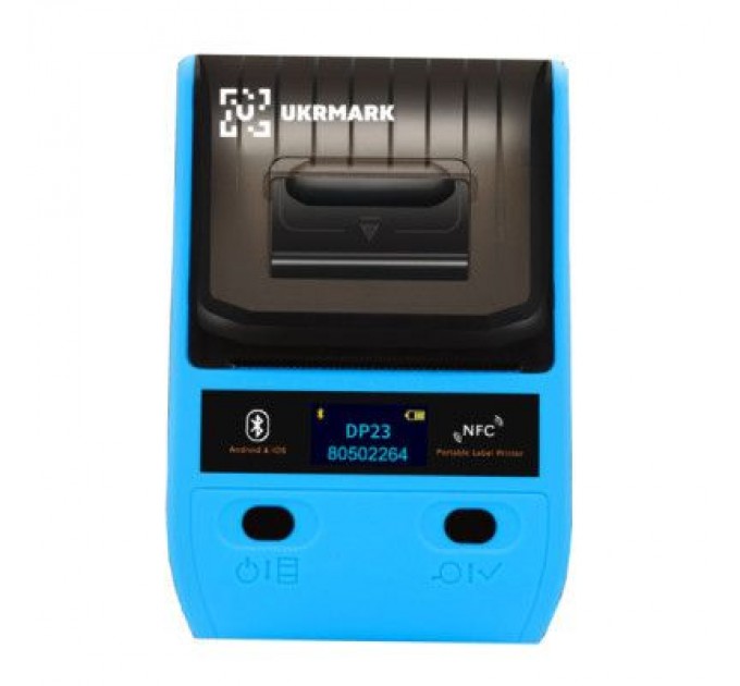 UKRMARK Принтер етикеток UKRMARK AT 10EW USB, Bluetooth, NFC, blue (900319)