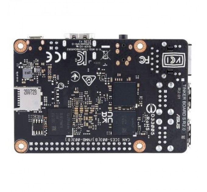 ASUS Промисловий ПК ASUS TINKER BOARD RK3288-CG.W,2GB,WiFi,BT,LAN,4xUSB (TINKERBOARDSR A/2G16G)
