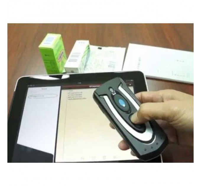 Cino Сканер штрих-коду Cino PA680BT-SR-BSS 2D, USB, Black (22052)