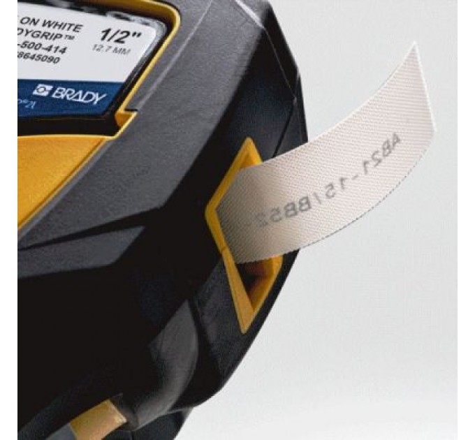 Brady Стрічка для принтера етикеток Brady M21-500-414 BradyGrip, 12.7мм х 3.05м, black on white, Velcro (151515)