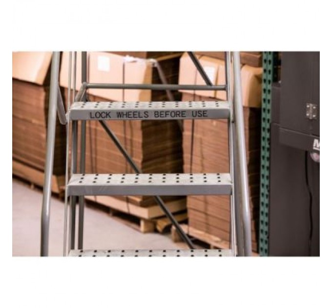 Brady Стрічка для принтера етикеток Brady MC-375-595-WT-BK 9,53мм х 7,62м, black on white, vinyl (139923)