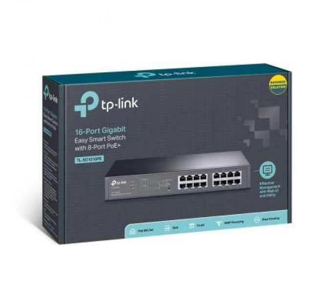 TP-Link Комутатор мережевий TP-Link TL-SG1016PE