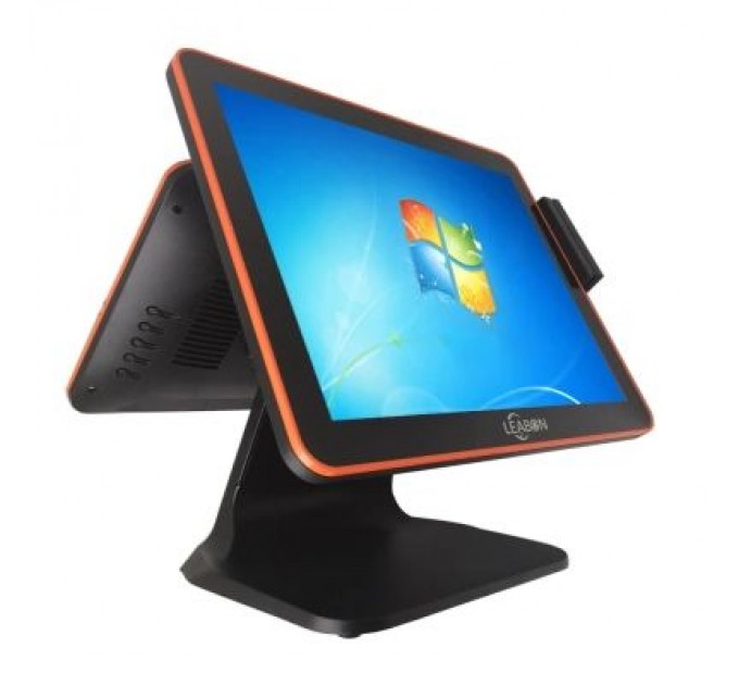 Leabon POS-термінал Leabon LB-W7 J4125/4Gb/128Gb/RS-232x2/LPTx1/USBx6/RJ45x1/15,6" (LB-W7-A2-15.6-0119)