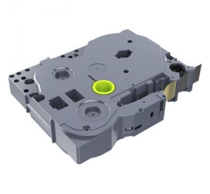 UKRMARK Стрічка для принтера етикеток UKRMARK B-T334P, ламінована, 12мм х 8м, gold on black, аналог TZe334 (900556)