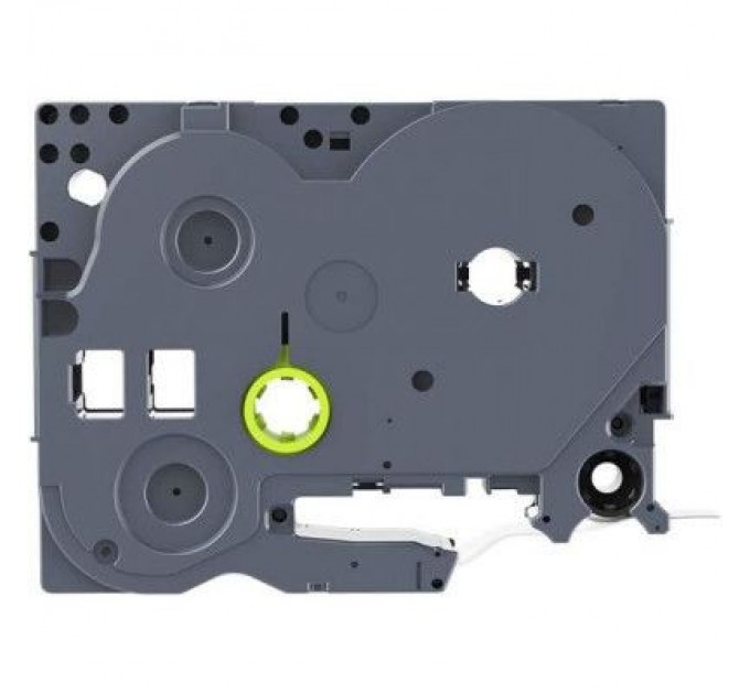 UKRMARK Стрічка для принтера етикеток UKRMARK B-T425P, ламінована, 9мм х 8м, white on red, аналог TZe425 (900555)