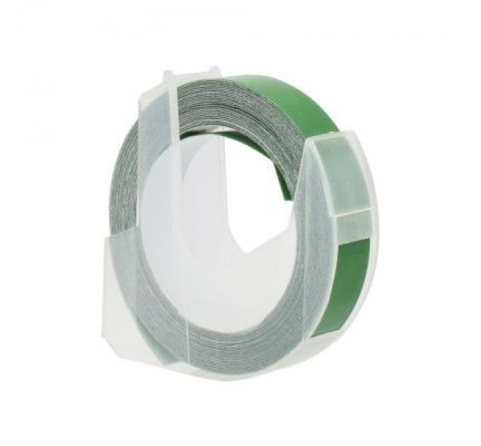 UKRMARK Стрічка для принтера етикеток UKRMARK D-520103-GR, 9 мм х 3 м, зелена, аналог DYMO 520103 / S0898160 (900860)