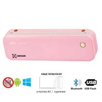 Принтер чеків UKRMARK A40PK А4, Bluetooth, USB, рожевий (900798)