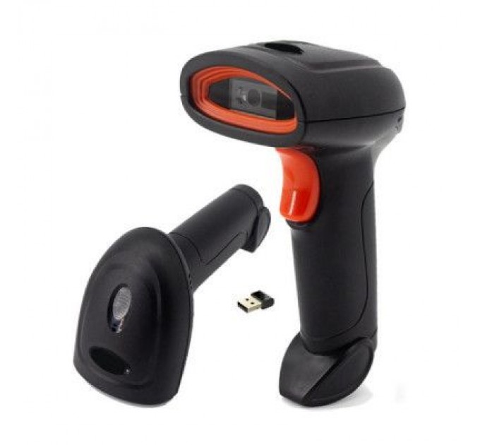 UKRMARK Сканер штрих-коду UKRMARK KR-H4W(DL-W208) 2D, USB, 2,4GHz (900491)