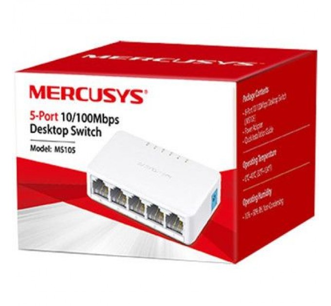Mercusys Комутатор мережевий Mercusys MS105