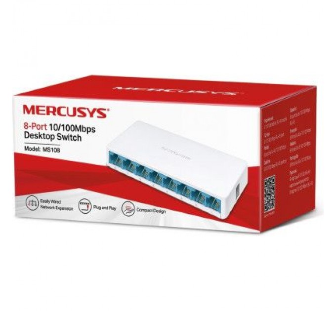 Mercusys Комутатор мережевий Mercusys MS108