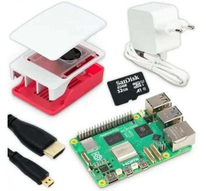 Raspberry Pi Промисловий ПК Raspberry Pi 5 4Gb KIT (EU) (RPI5-KIT-4GB-EU)