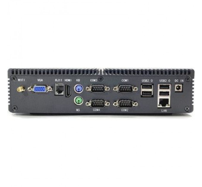 Geos Промисловий ПК Geos BOX-2, J1900, 4Gb/128Gb/6xUSB/4xRS232/Ethernet (GEOS BOX-2 SSD 4 Gb, ОП 128Gb)